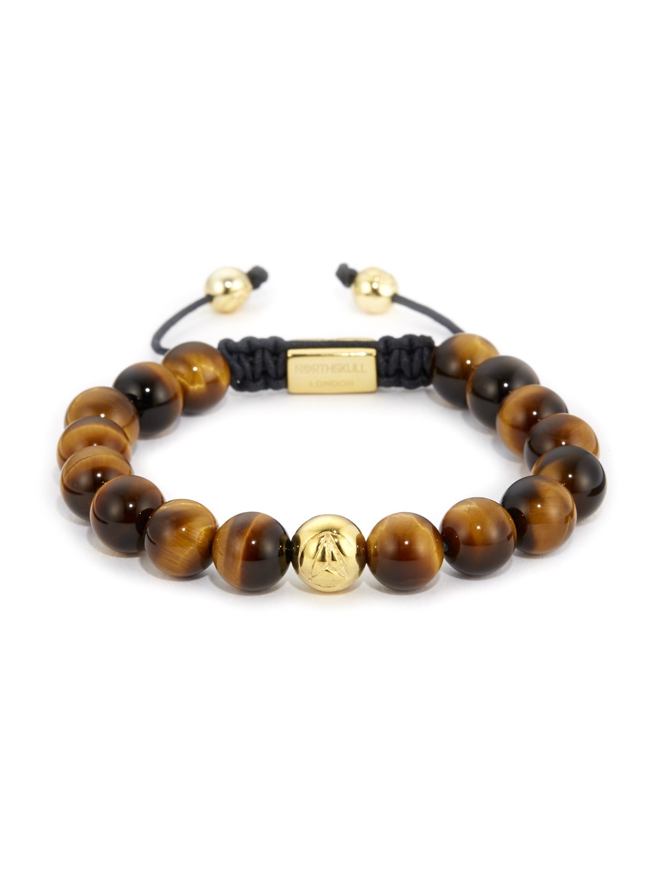 North skull shop bracelet gold