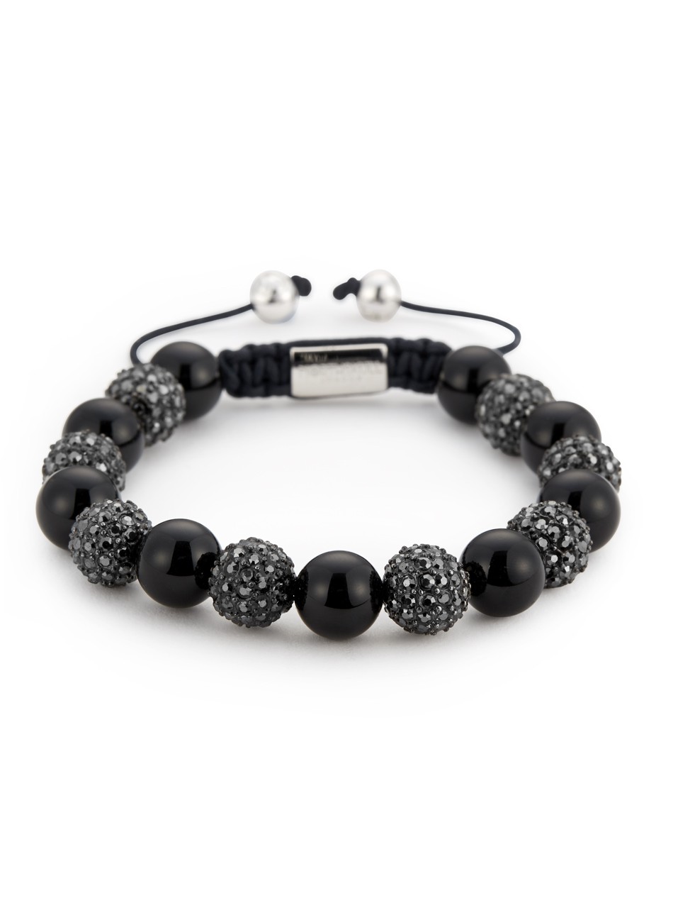 Black crystal clearance bracelet