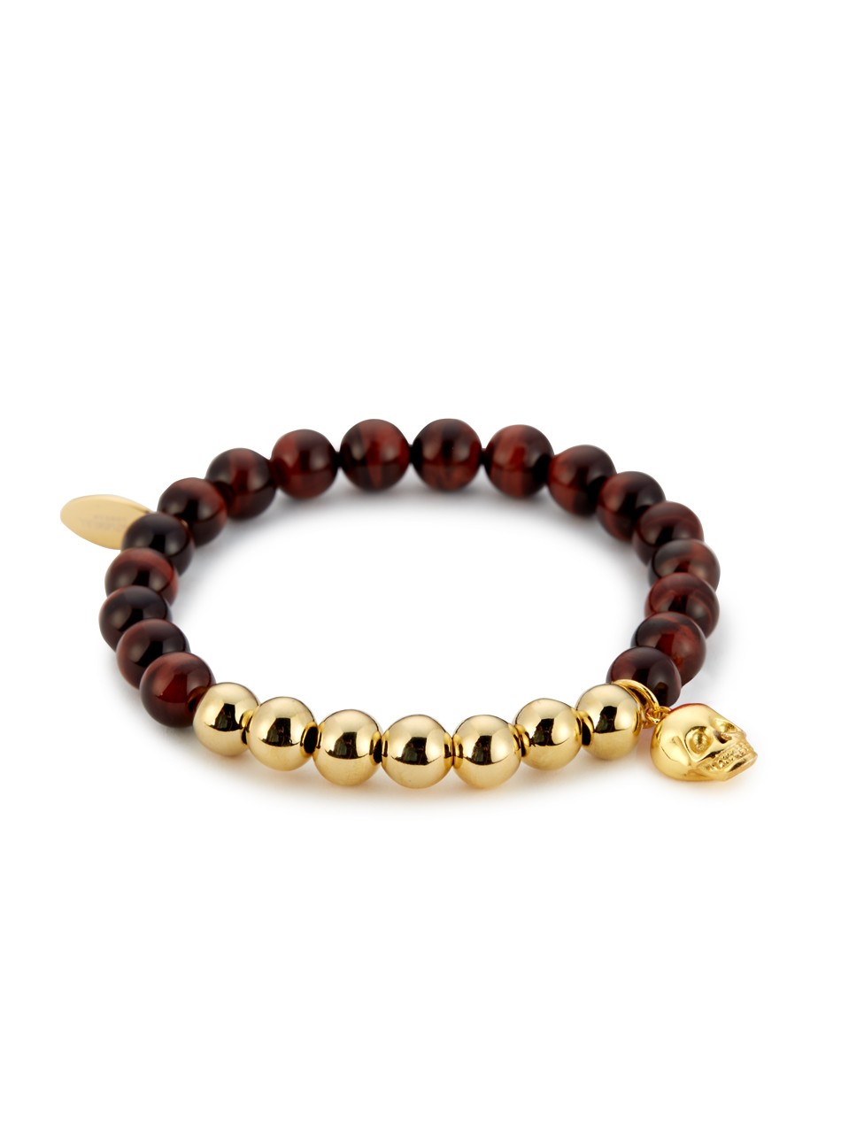 North skull shop bracelet mens