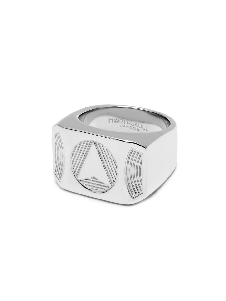 Ring in Silver, Mens Silver Arrow Ring, Northskull