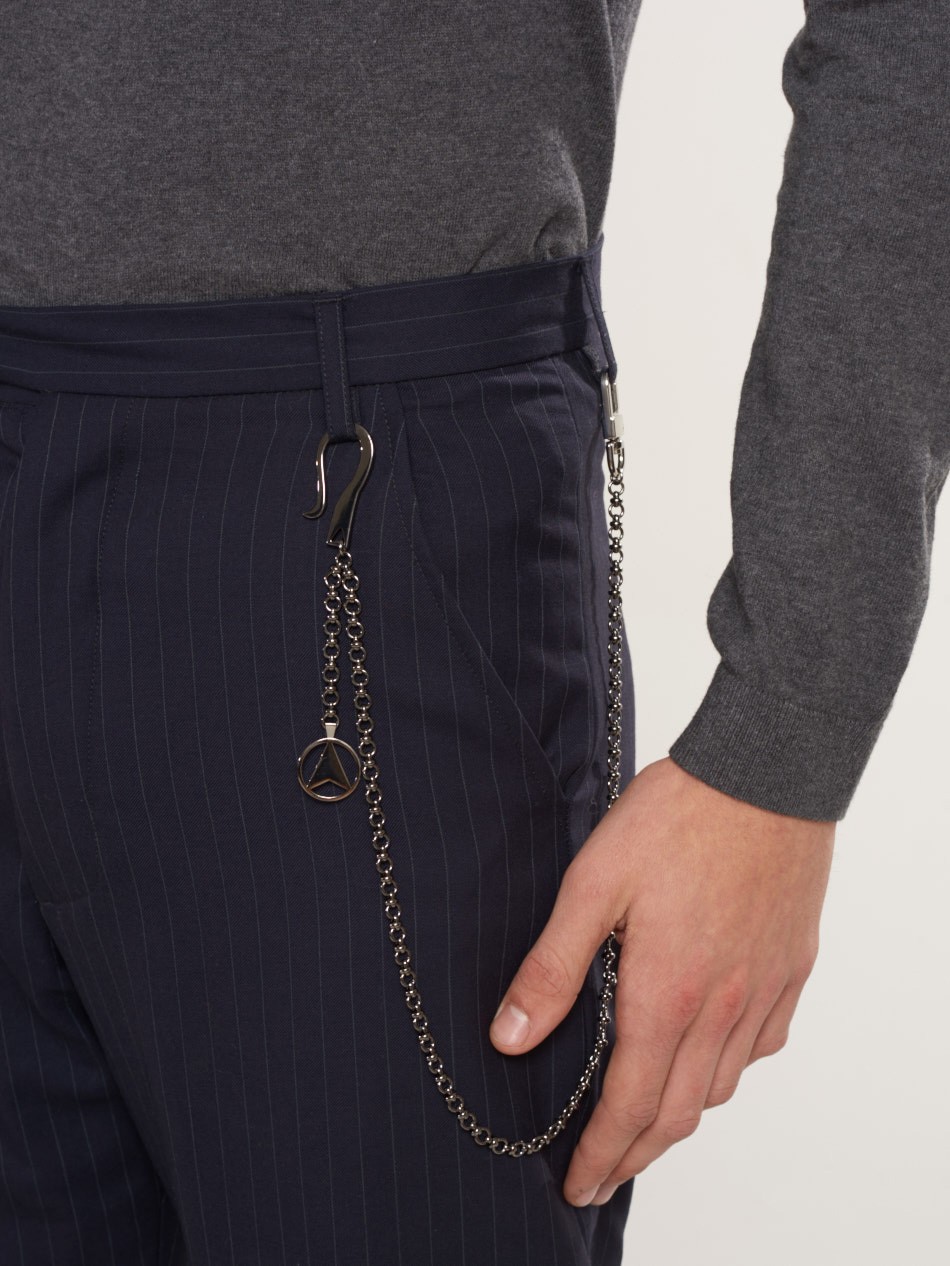 Asopo Trouser Chain in Gunmetal