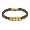 Army Green Nappa Leather image